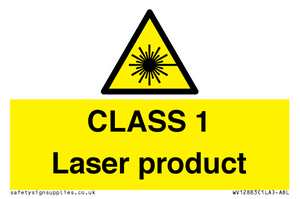 CLASS 1 Laser product